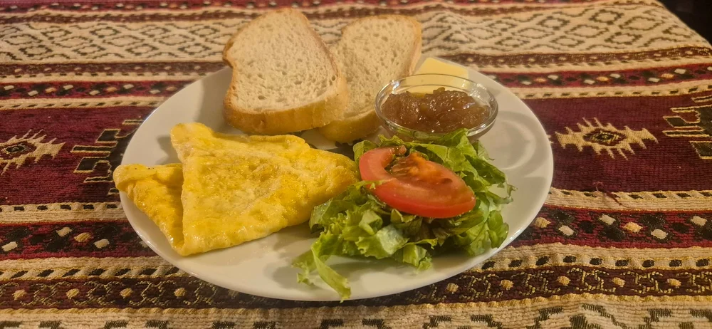 Omleta cu chef de dulceață