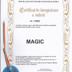 Certificat de Înregistrare Marcă – Magic
