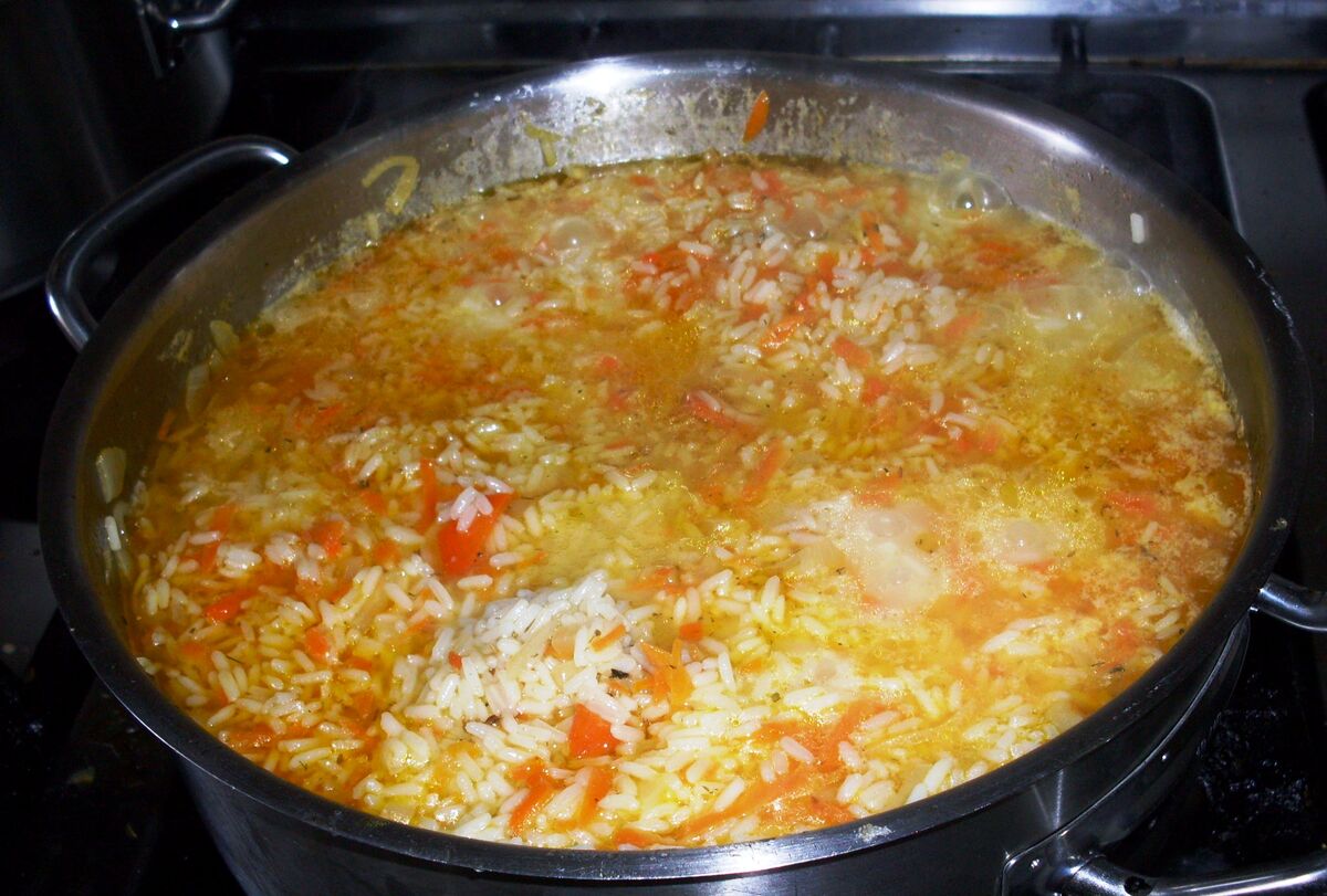 Pilaf de orez cu legume