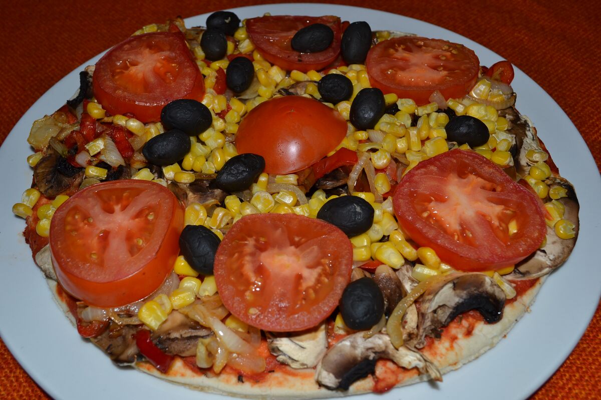 Pizza vegetariană