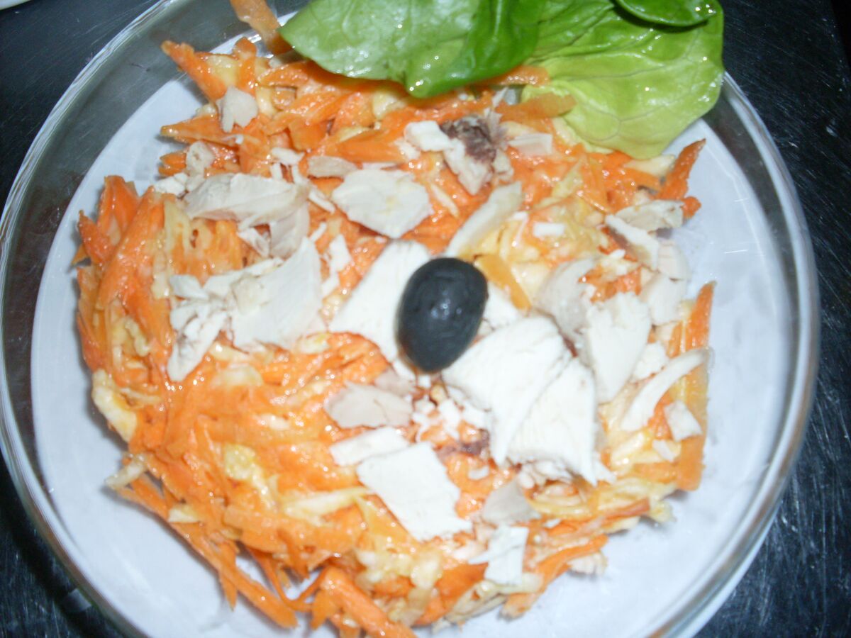 Salată cu piept de pui și țelină