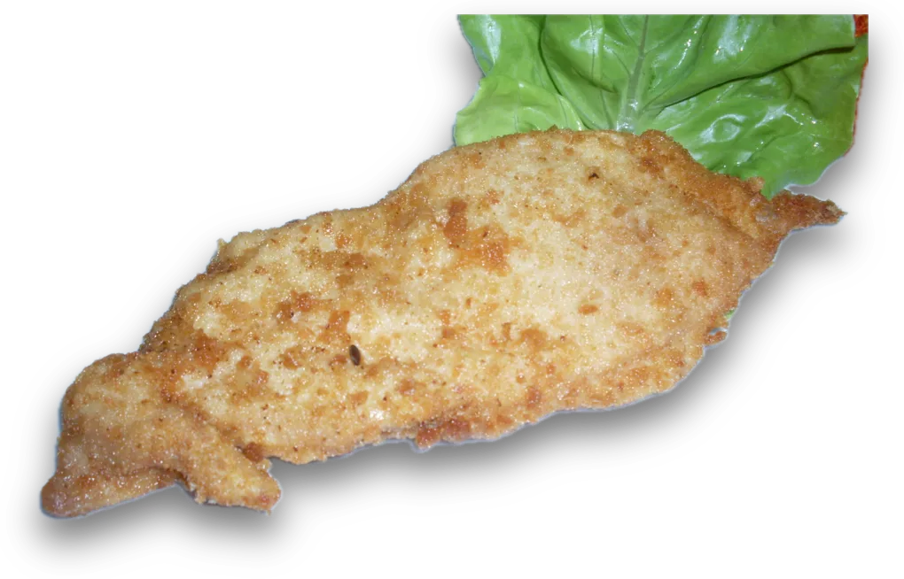 Șnițel de pui cu pesmet