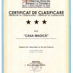 Certificat Cazare