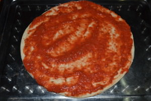 Sos rosii - pizza vegetariana- Casa Magica Busteni